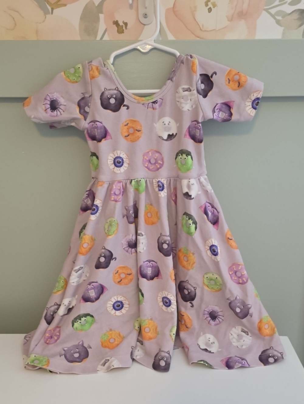 Nola Tawk 4t Halloween Small Shop Dress spider pumpkin cat vampire ghost Monster